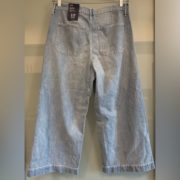 NWT, Gap Sky High Wide Leg Jeans, Size 32/14 - Picture 7 of 8